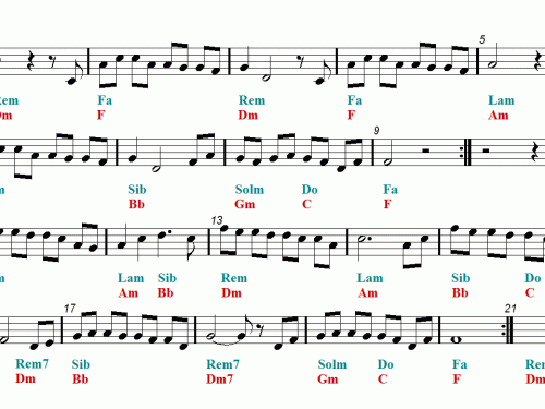 COLORS OF THE WIND Sheet music