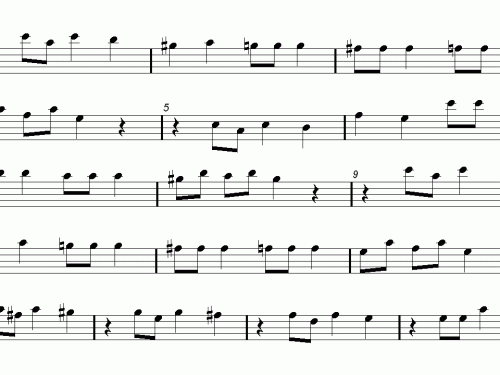 THE NUTCRACKER AND THE FOUR REALMS Theme Horn Sheet music