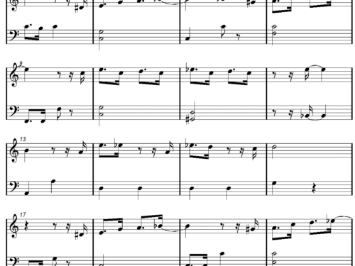 CRUELLA DE VIL Easy Piano Sheet music