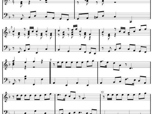 HOGWARTS’ MARCH Easy Piano Sheet music