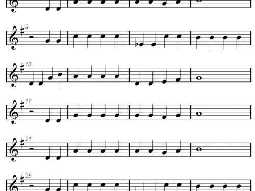 IF YOU ARE HAPPY PDF Sheet music